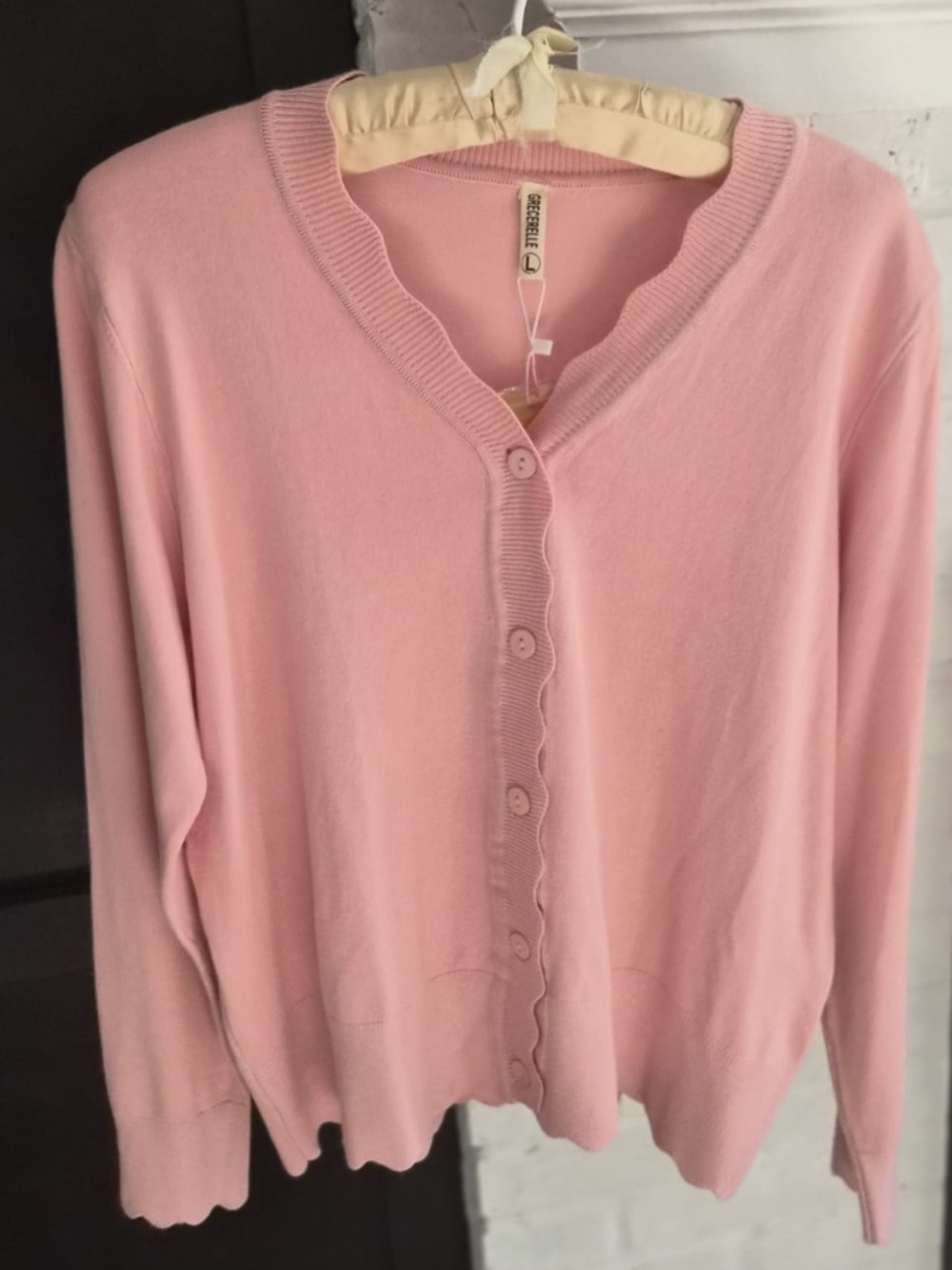 NWT | | Grecerelle | Cardigan | Pink | Size Large